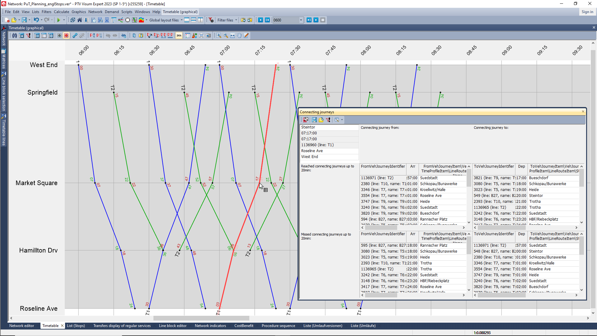 Graphical Timetable Editor 